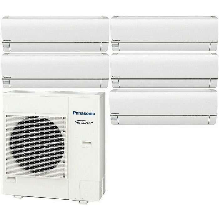 Мультисплит-система Panasonic CU-5E34PBD + CS-E07RKDW*4 + CS-E18RKDW